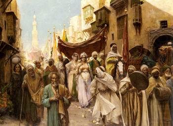 Arab or Arabic people and life. Orientalism oil paintings  507, unknow artist